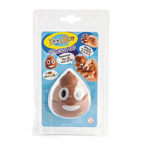 Koolface Smiling Poo Stress Relief Ball