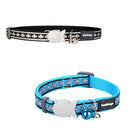Cat Collar with Reflective Fish
