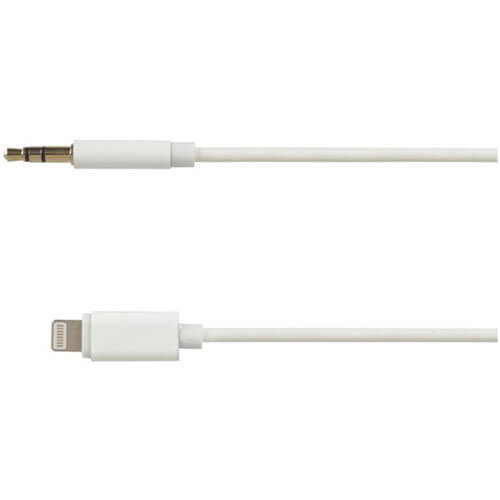 Lightning Plug to 3.5mm Stereo Plug Cable 1m