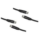 TV Coaxial Plug to Plug Cable (Black)
