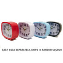 3D Number Mute Table Clock w/ Light 12x10x4cm (Random Color)