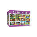 MasterPieces 12-Pack Puzzle Bundle