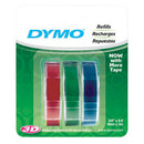 Dymo Embossing Tape Label 9mmx3m (3pk)