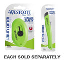 Westcott Retractable Ceramic Box Cutter (Green)