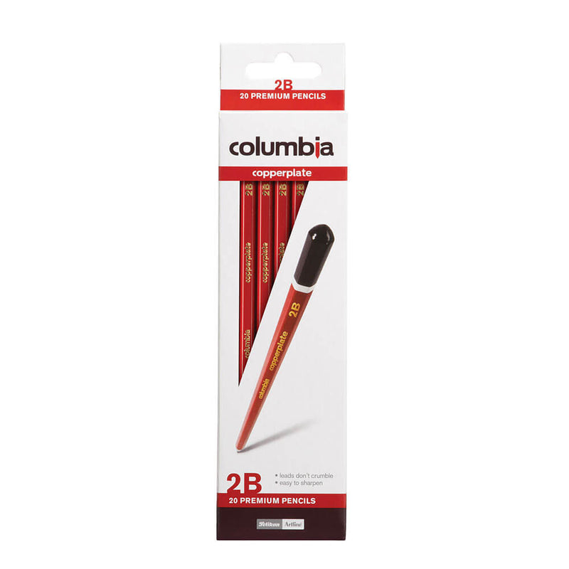 Columbia Copperplate Lead Pencil 20pk