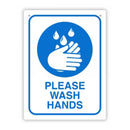 Durus Wash Hands Wall Sign (225x300mm)