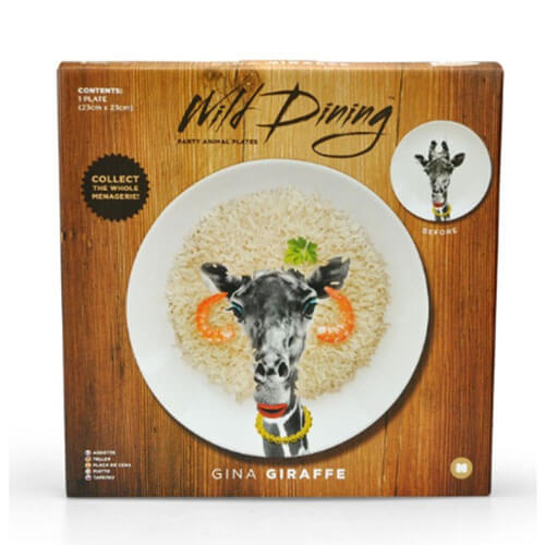 Wild Dining Giraffe
