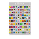 Gift Republic Bucket List Scratch Poster