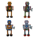 Mr. & Mrs. Tin Robot Toy 15cm